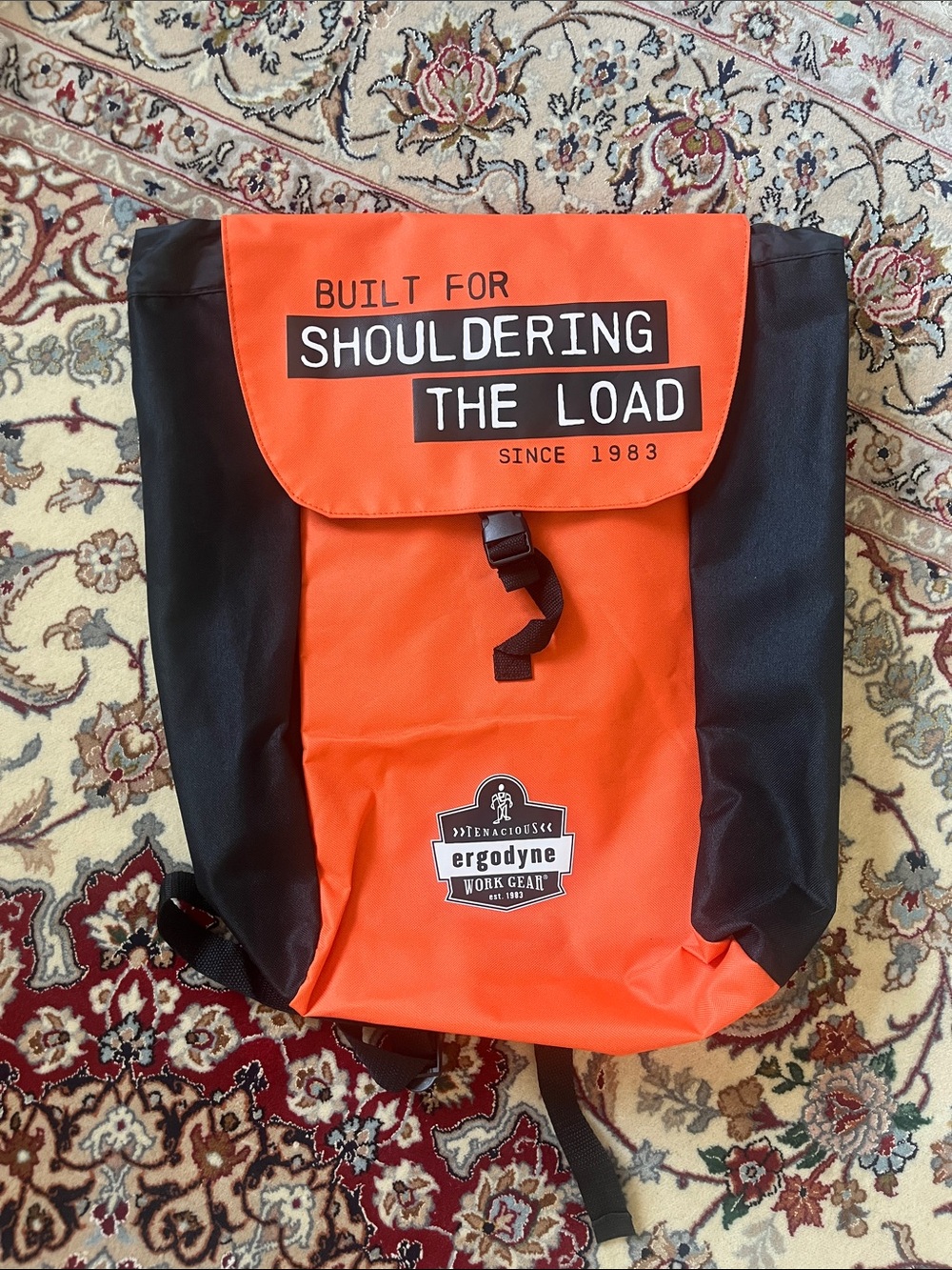Ergodyne Orange & Black Workpack Backpack